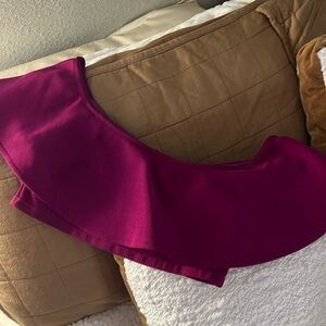 Small purple crop top